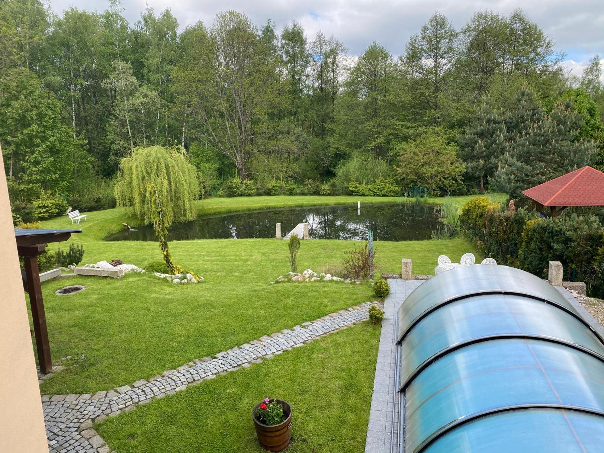 Domek U Rybnicku Krasna Lipa Exterior photo