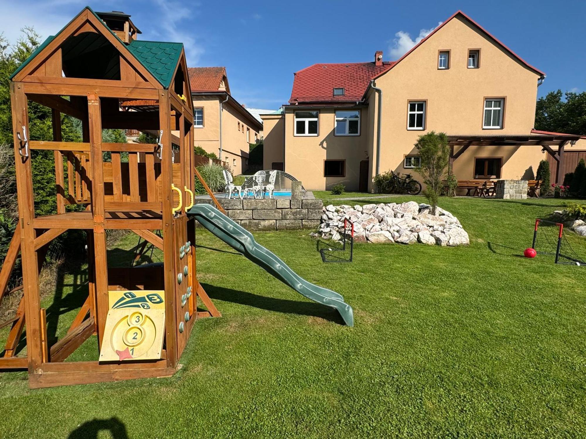 Domek U Rybnicku Krasna Lipa Exterior photo