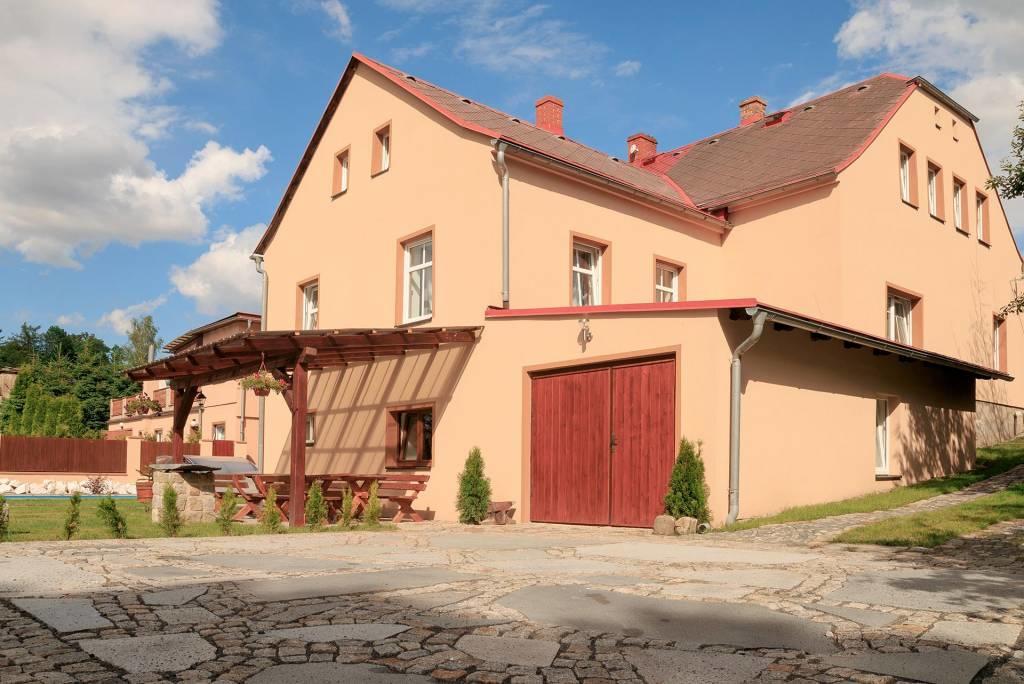 Domek U Rybnicku Krasna Lipa Exterior photo